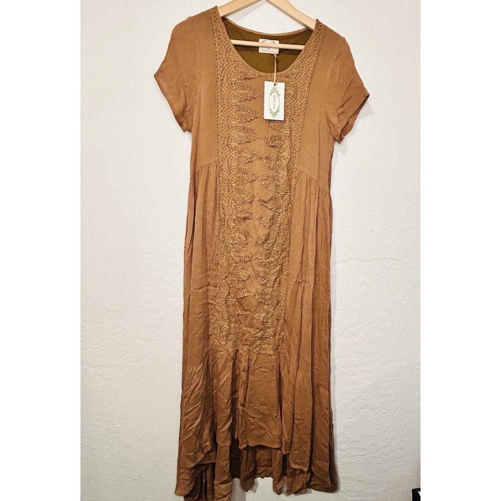 Mia Joy Joyfolie Rustic Fall Dress NWT Woman's XS/S Western Dress‎